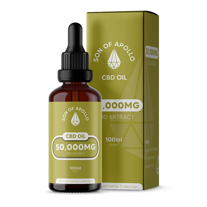 CBD Oil 50,000mg CBD Extract (100ml)