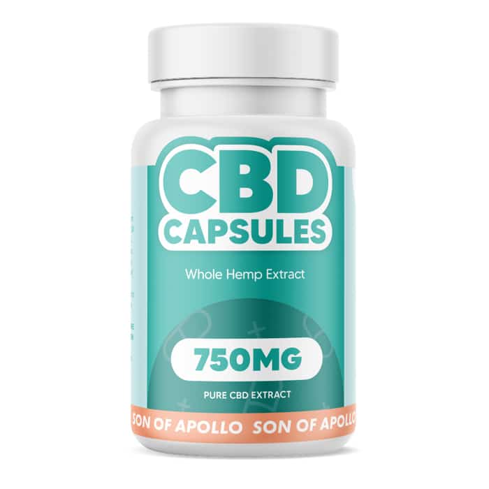 CBD Capsules 750mg (BUY 1 GET 1 FREE - Add 1 To Basket) - 30 capsules