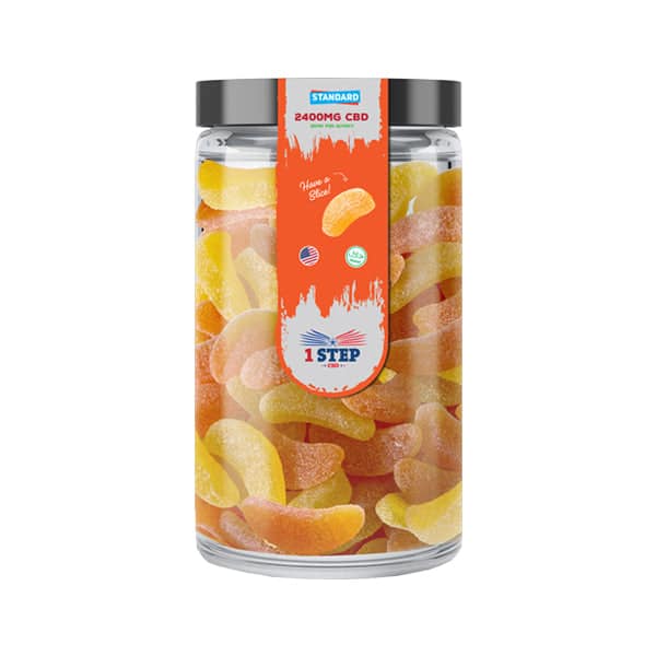 1 Step CBD Standard Gummies 2400mg (800g) (BUY 1 GET 1 FREE)
