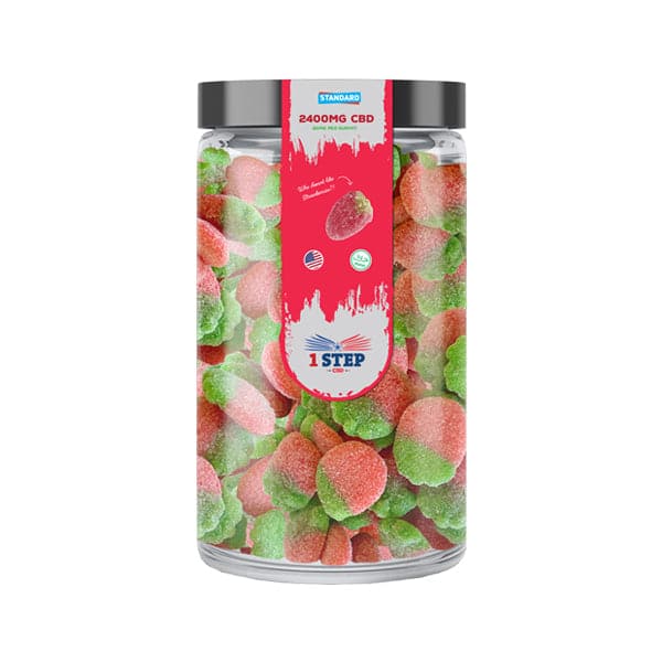 1 Step CBD Standard Gummies 2400mg (800g) (BUY 1 GET 1 FREE)