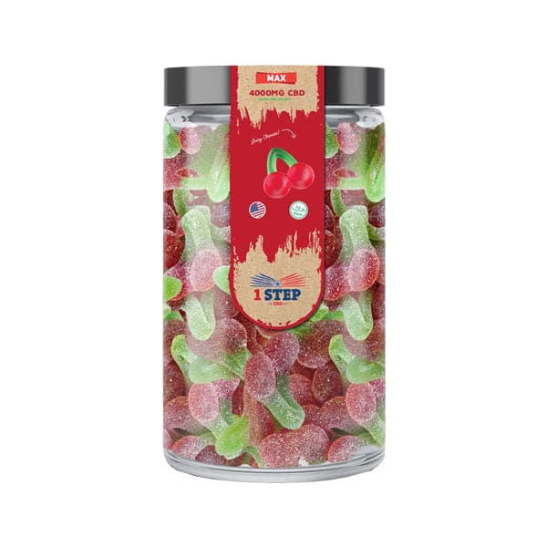 1 Step CBD Max Gummies 4000mg (800g) (BUY 1 GET 1 FREE)