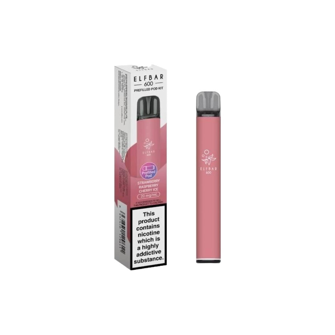 20mg Elf Bar 600 Prefilled Pod Vape Kit 600 Puffs