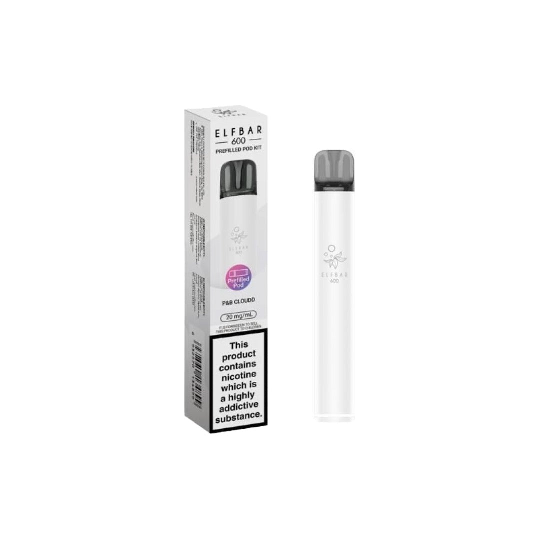 20mg Elf Bar 600 Prefilled Pod Vape Kit 600 Puffs