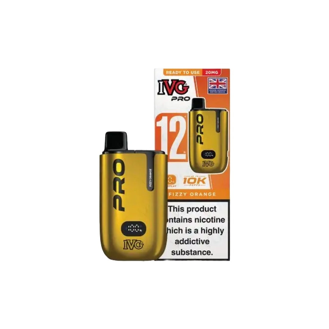 20mg I VG Pro 12 Prefilled Pod Vape Kit 10000 Puffs
