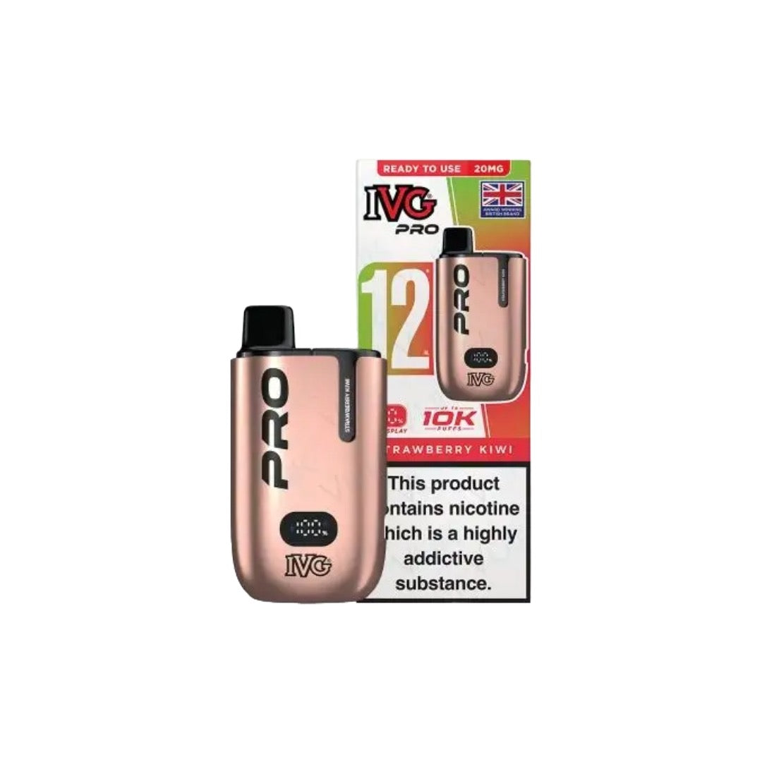 20mg I VG Pro 12 Prefilled Pod Vape Kit 10000 Puffs