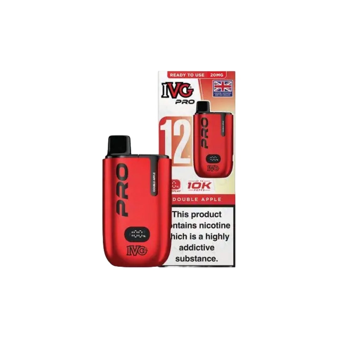 20mg I VG Pro 12 Prefilled Pod Vape Kit 10000 Puffs