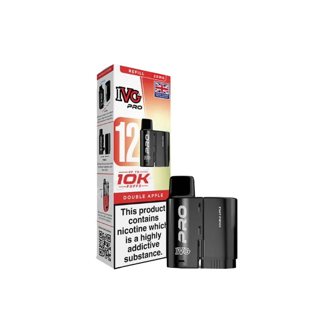 20mg I VG Pro 12 Refill Pod Pack 10000 Puffs