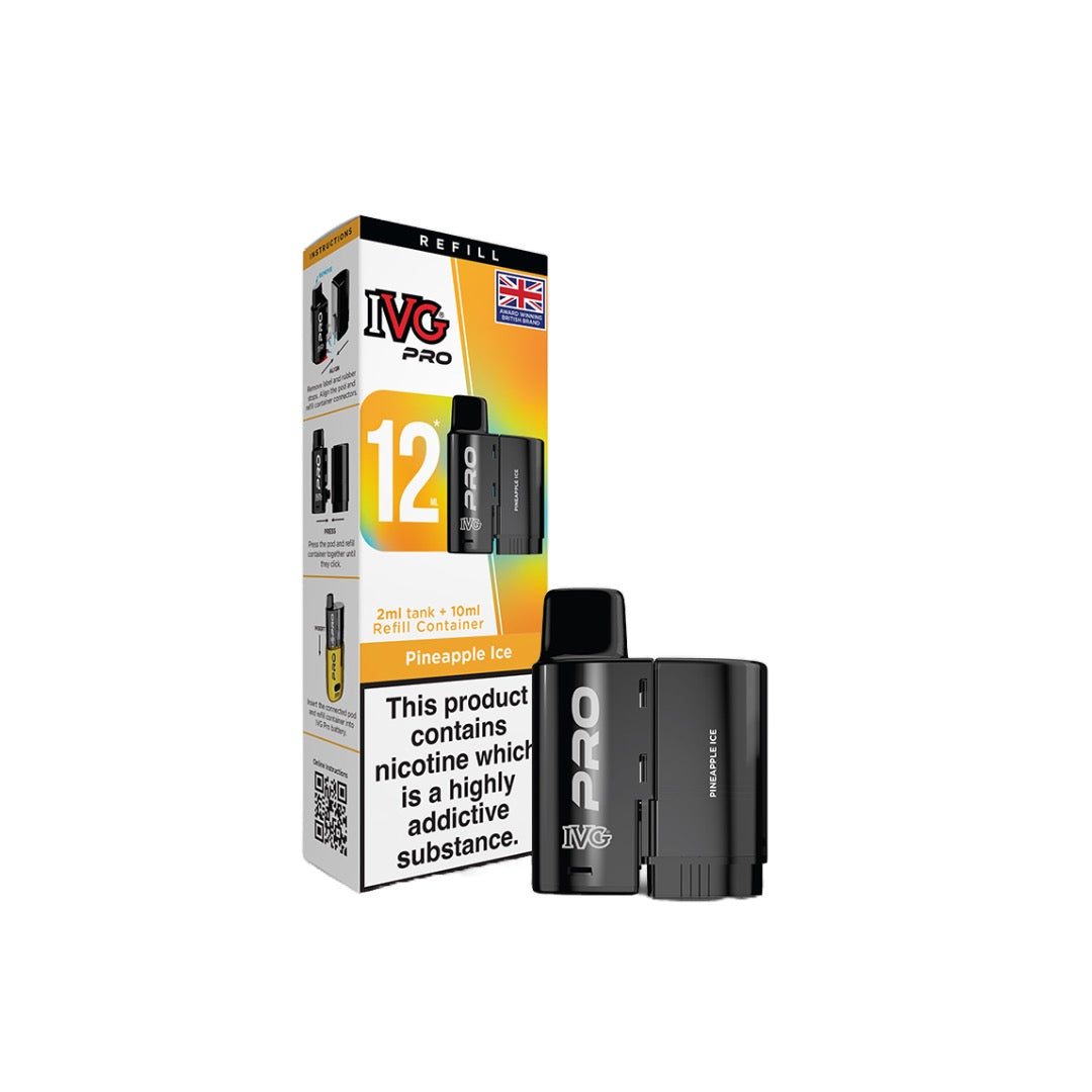20mg I VG Pro 12 Refill Pod Pack 10000 Puffs