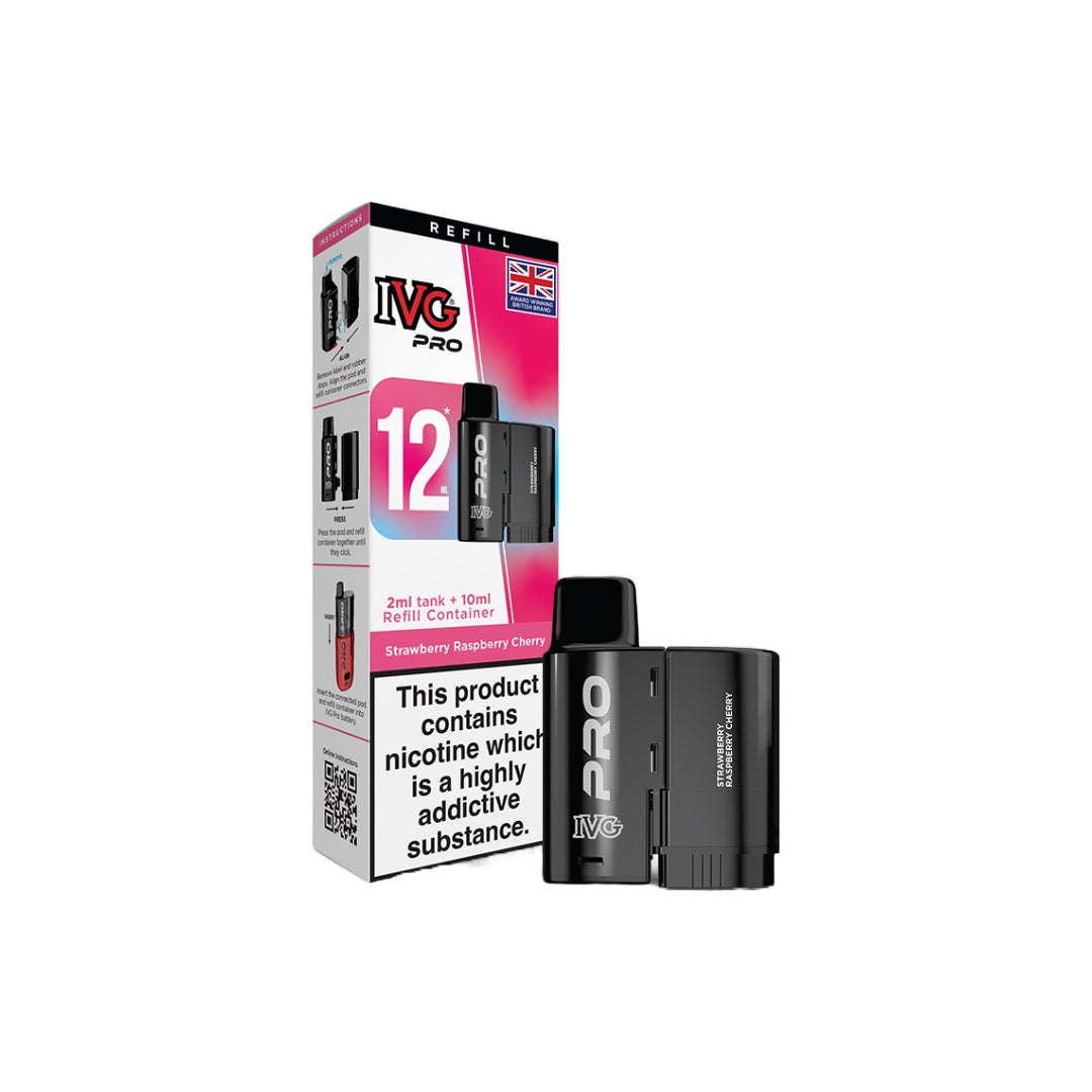 20mg I VG Pro 12 Refill Pod Pack 10000 Puffs