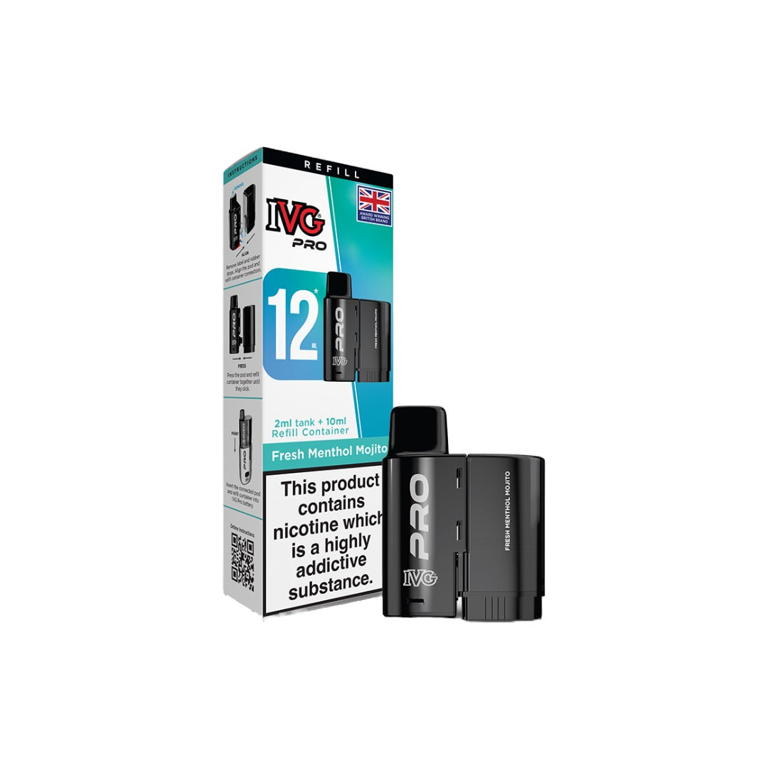 20mg I VG Pro 12 Refill Pod Pack 10000 Puffs