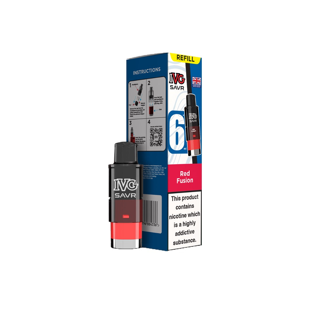 20mg I VG SAVR Refill Pod Pack 3000 Puffs