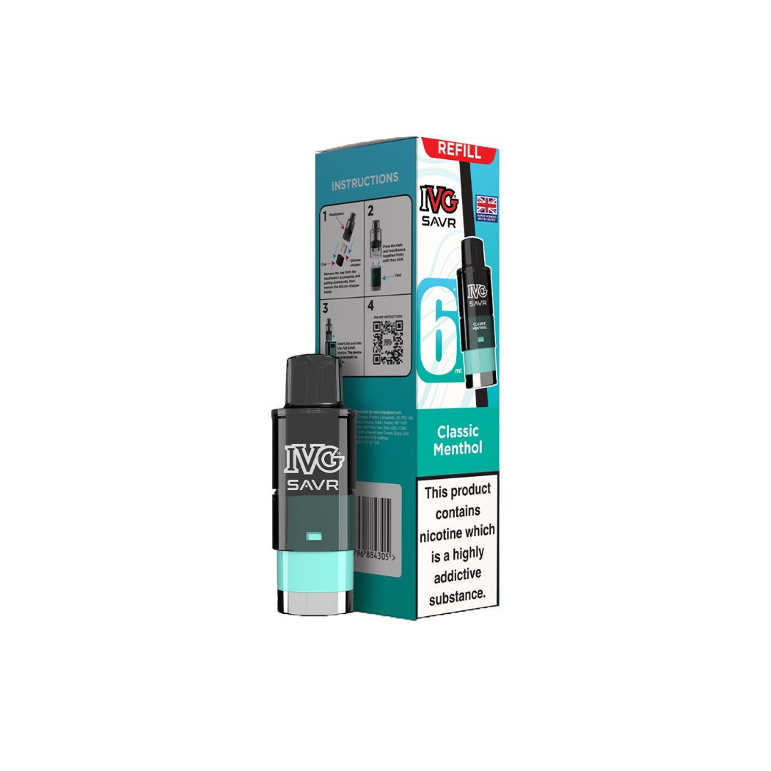 20mg I VG SAVR Refill Pod Pack 3000 Puffs