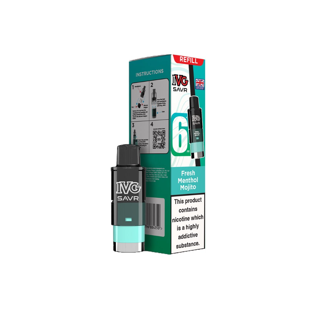 20mg I VG SAVR Refill Pod Pack 3000 Puffs