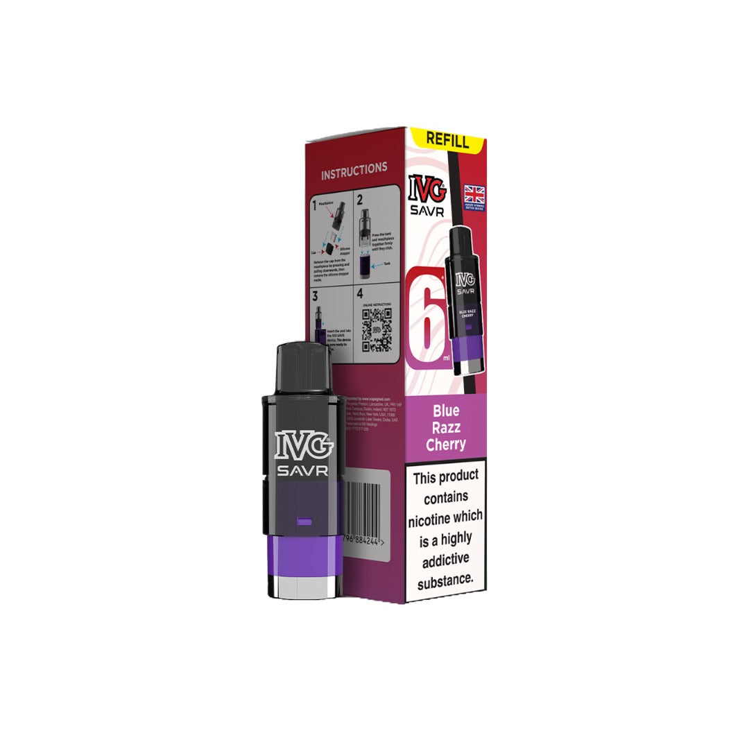 20mg I VG SAVR Refill Pod Pack 3000 Puffs