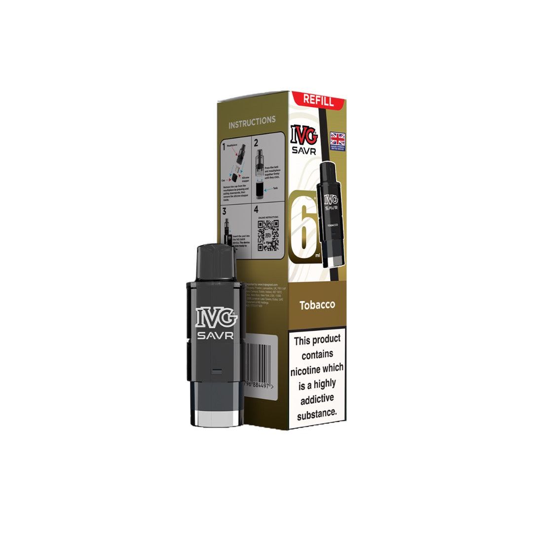20mg I VG SAVR Refill Pod Pack 3000 Puffs