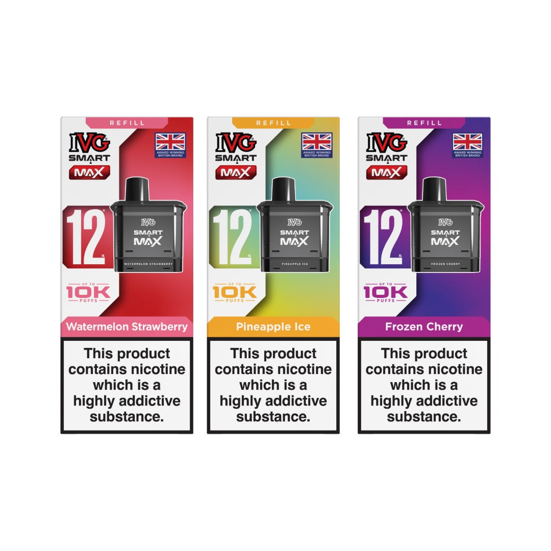 20mg IVG Smart Max Prefilled Pod 10000 Puffs