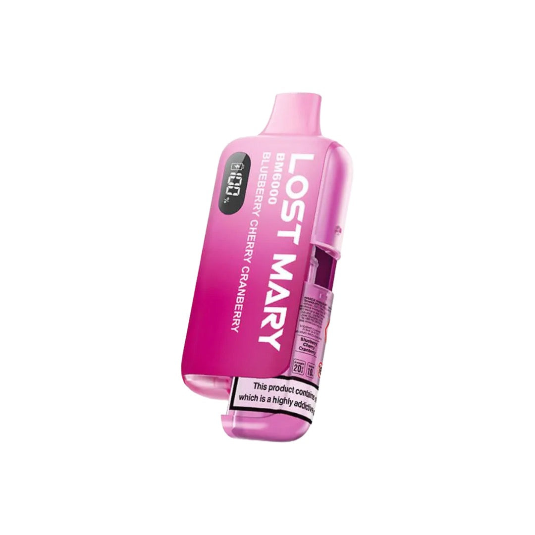 20mg LOST MARY BM6000 Refillable Pod Kit - 6000 Puffs