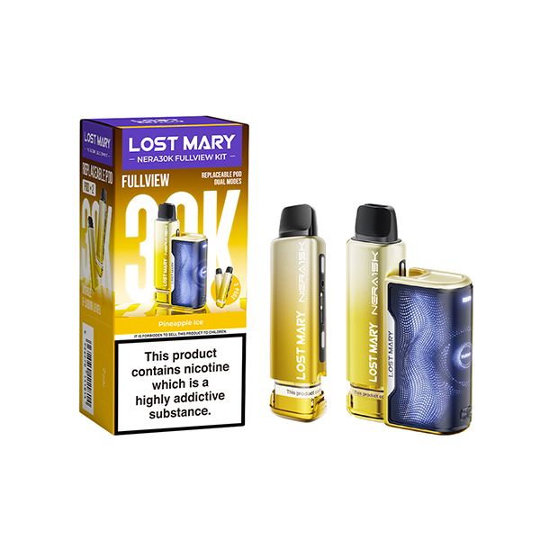 20mg LOST MARY Nera 30K Prefilled Pod Vape Kit - 30000 Puffs