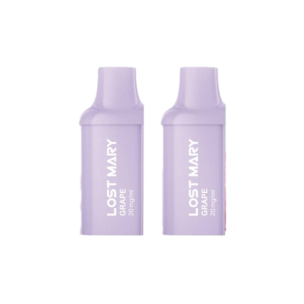 20mg Lost Mary BM600 Prefilled Replacement Pods 1200 Puffs