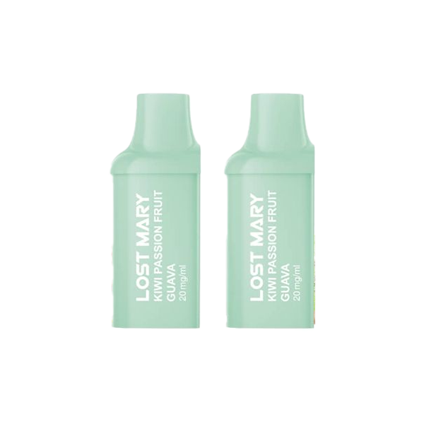 20mg Lost Mary BM600 Prefilled Replacement Pods 1200 Puffs