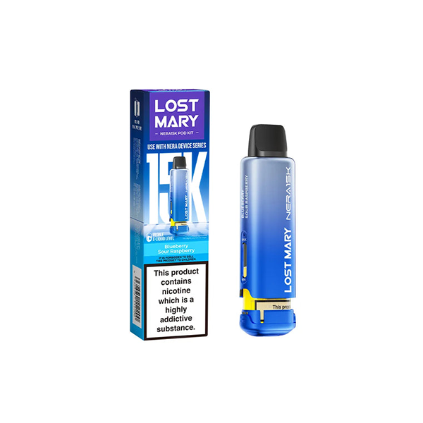20mg Lost mary Nera 15k Prefilled Pod 15000 Puffs