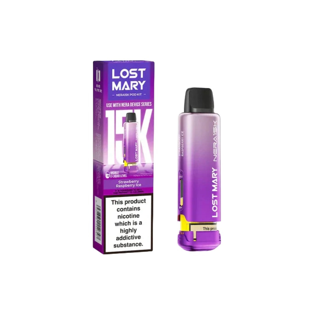 20mg Lost mary Nera 15k Prefilled Pod 15000 Puffs