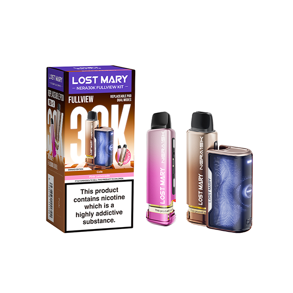 20mg LOST MARY Nera 30K Multi Edition Prefilled Pod Vape Kit - 30000 Puffs