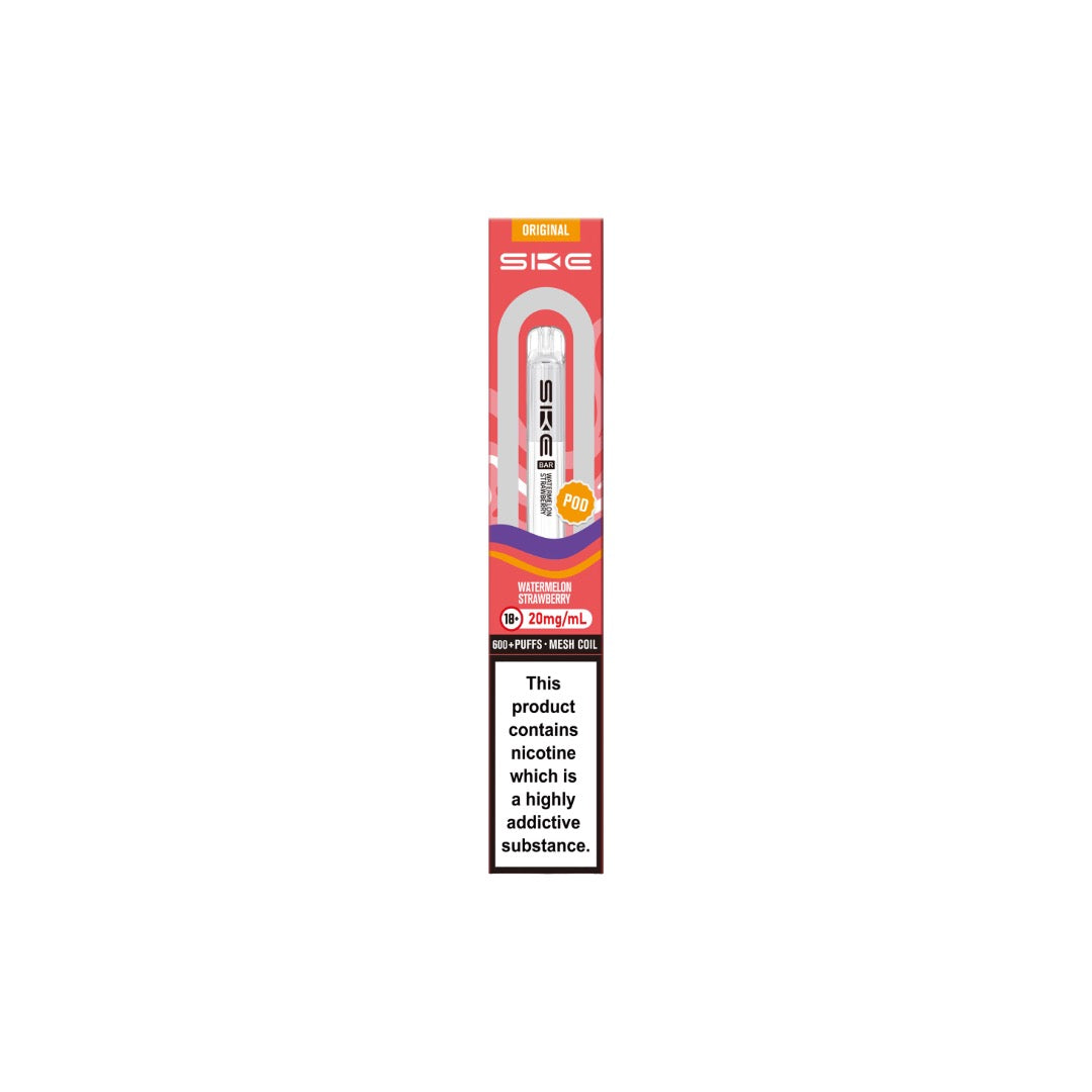 20mg SKE Bar 600 Replacement Prefilled Pods - 2 Pcs