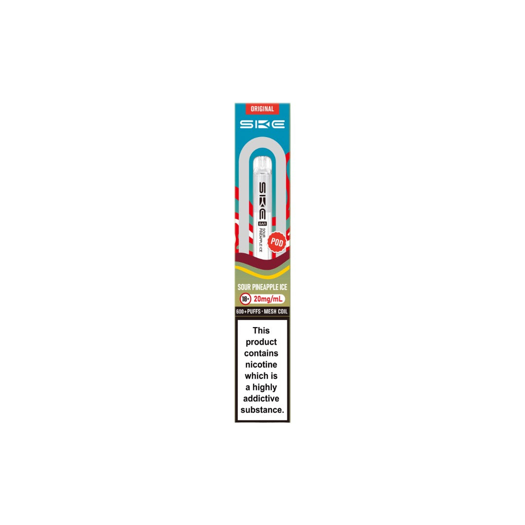 20mg SKE Bar 600 Replacement Prefilled Pods - 2 Pcs