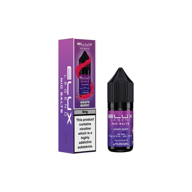 5mg Elux 10ml Nic Salt (50VG/50PG) - Stoptober Special Offer!