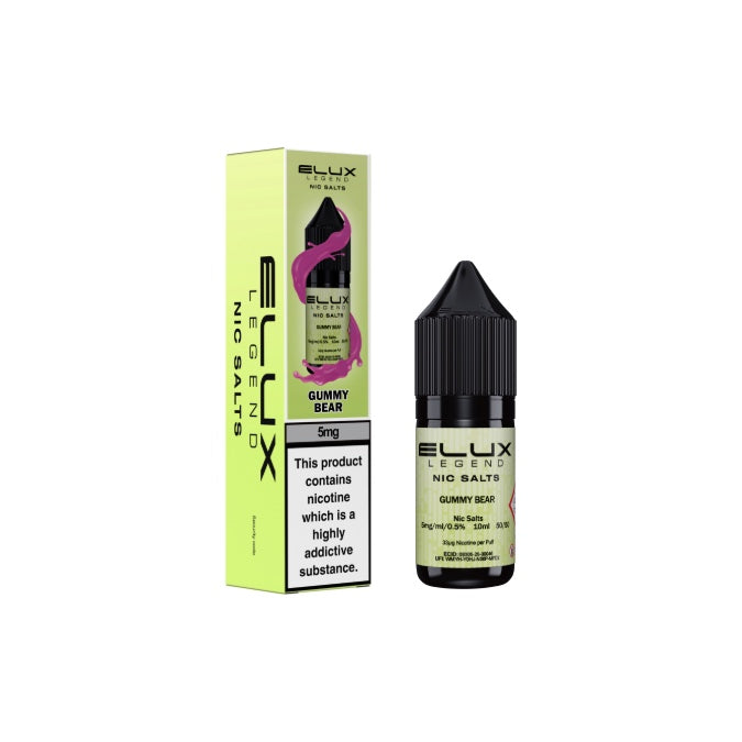 5mg Elux 10ml Nic Salt (50VG/50PG) - Stoptober Special Offer!