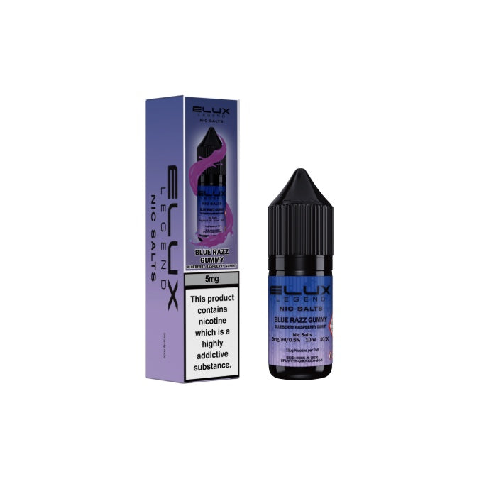 5mg Elux 10ml Nic Salt (50VG/50PG) - Stoptober Special Offer!