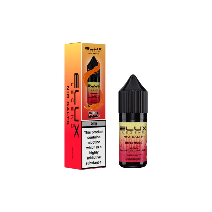 5mg Elux 10ml Nic Salt (50VG/50PG) - Stoptober Special Offer!