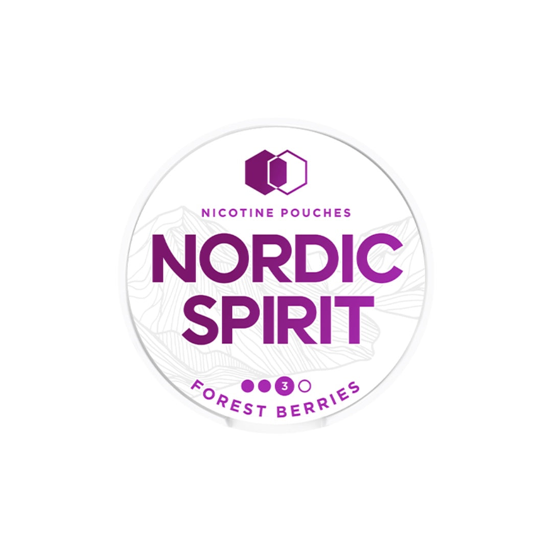 9mg Nordic Spirit Strong Nicotine Pouches - 20 Pouches