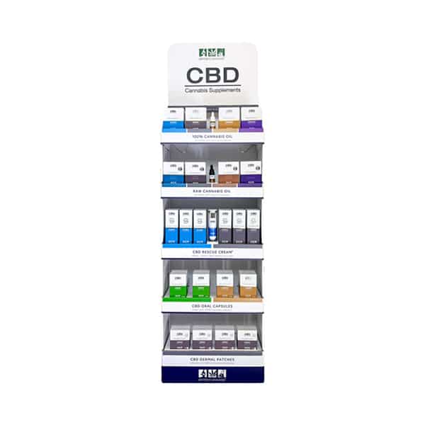 CBD by British Cannabis Retail Display Unit