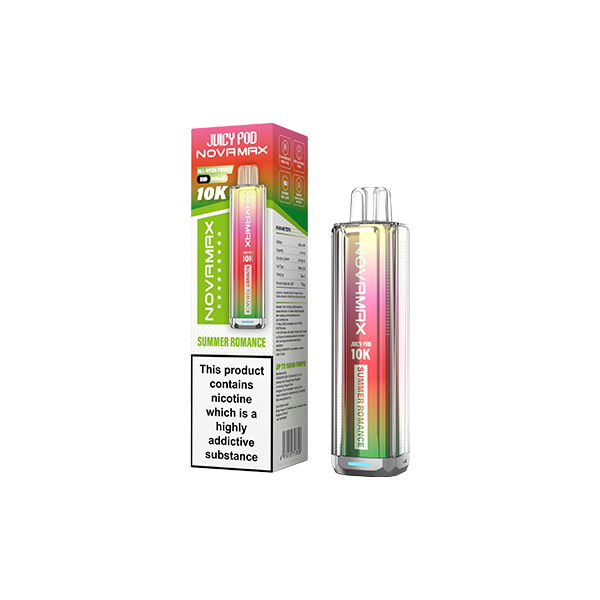 20mg Juicy Pod Novamax Disposable Pod Vape Kit 10000 Puffs