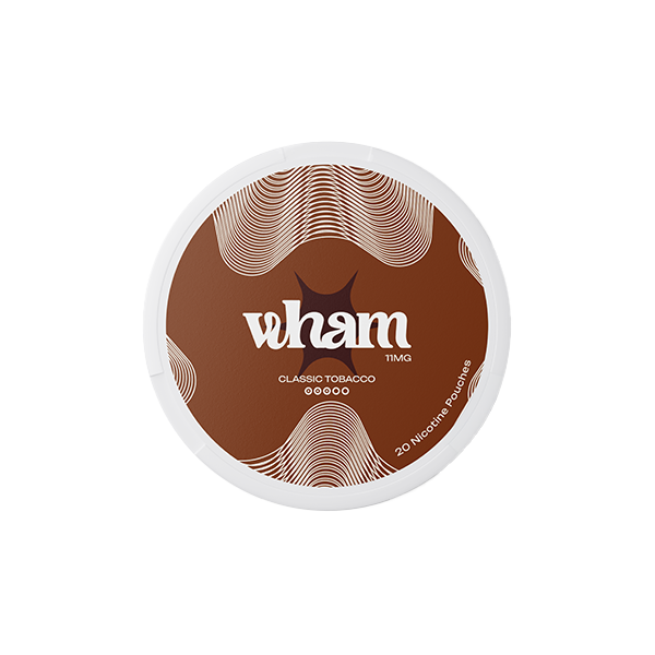 11mg Wham Regular Nicotine Pouch - 20 Pouches