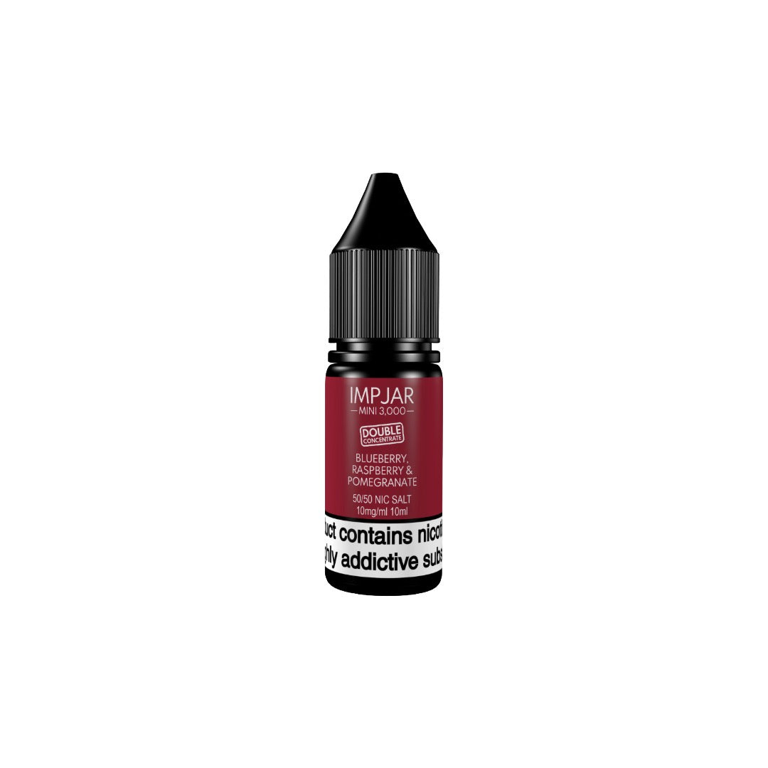 10mg Imp Jar Mini 3000 Double Concentrate 10ml Nic Salt (50VG/50PG)