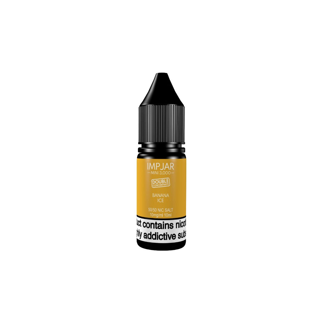 10mg Imp Jar Mini 3000 Double Concentrate 10ml Nic Salt (50VG/50PG)