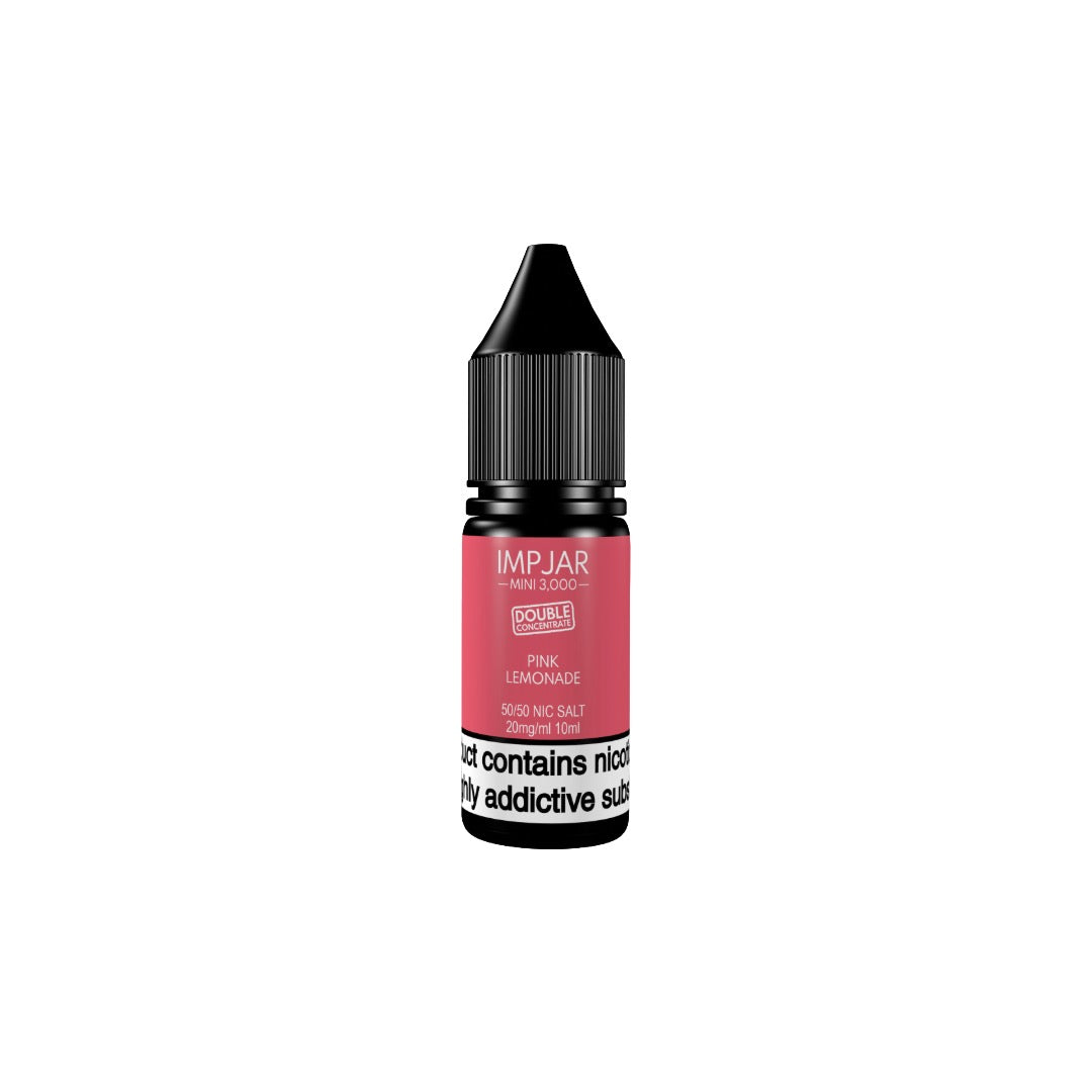 20mg Imp Jar Mini 3000 Double Concentrate 10ml Nic Salt (50VG/50PG)