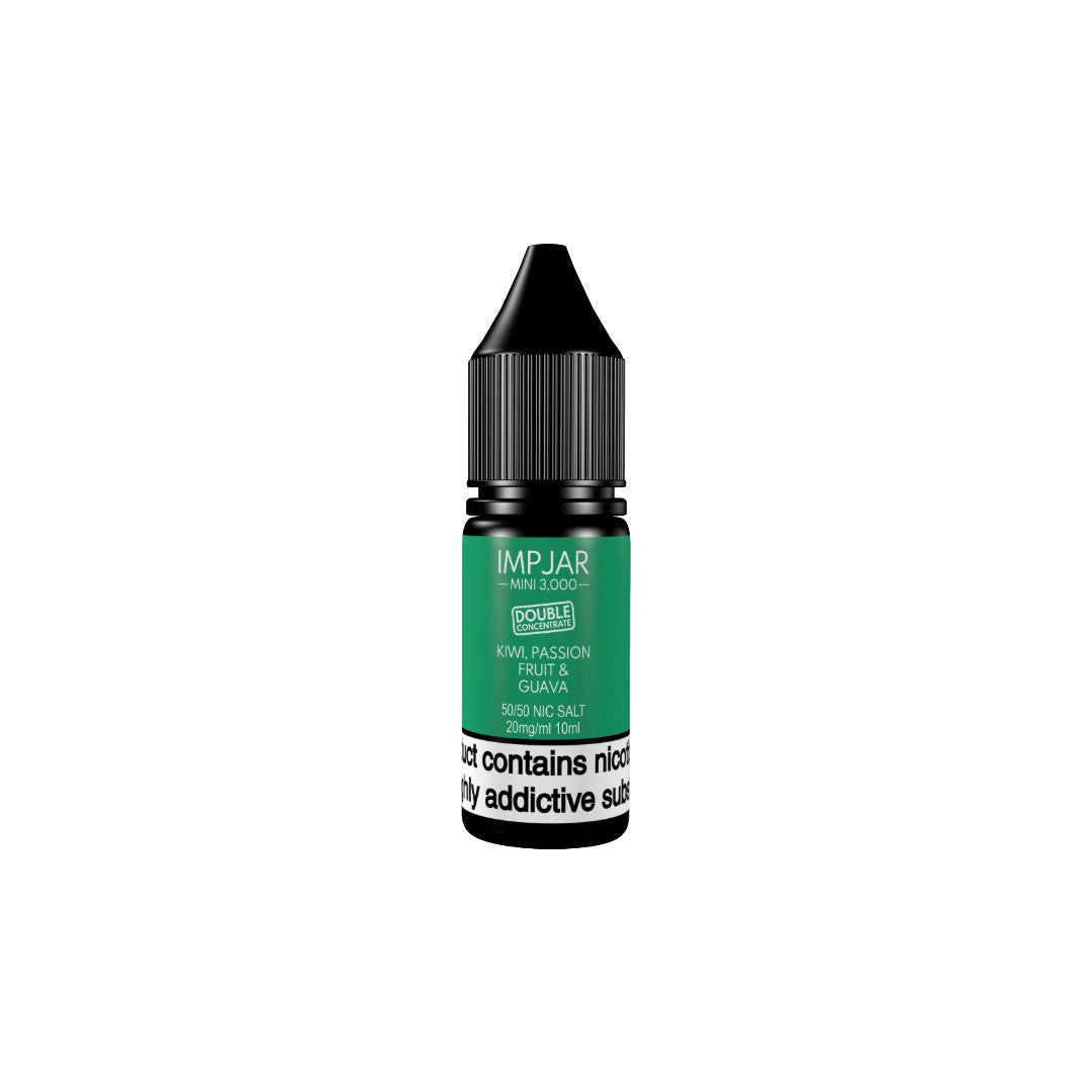 20mg Imp Jar Mini 3000 Double Concentrate 10ml Nic Salt (50VG/50PG)