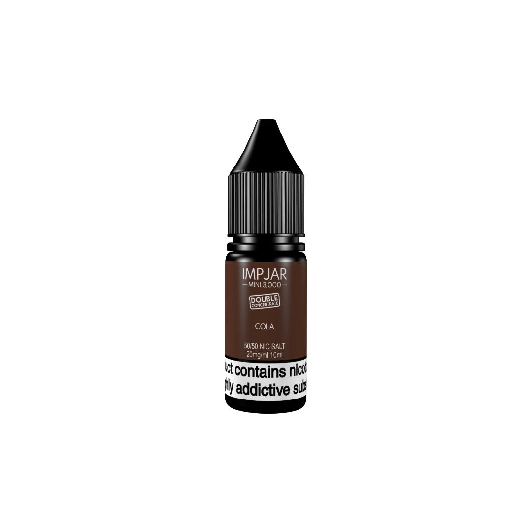 20mg Imp Jar Mini 3000 Double Concentrate 10ml Nic Salt (50VG/50PG)