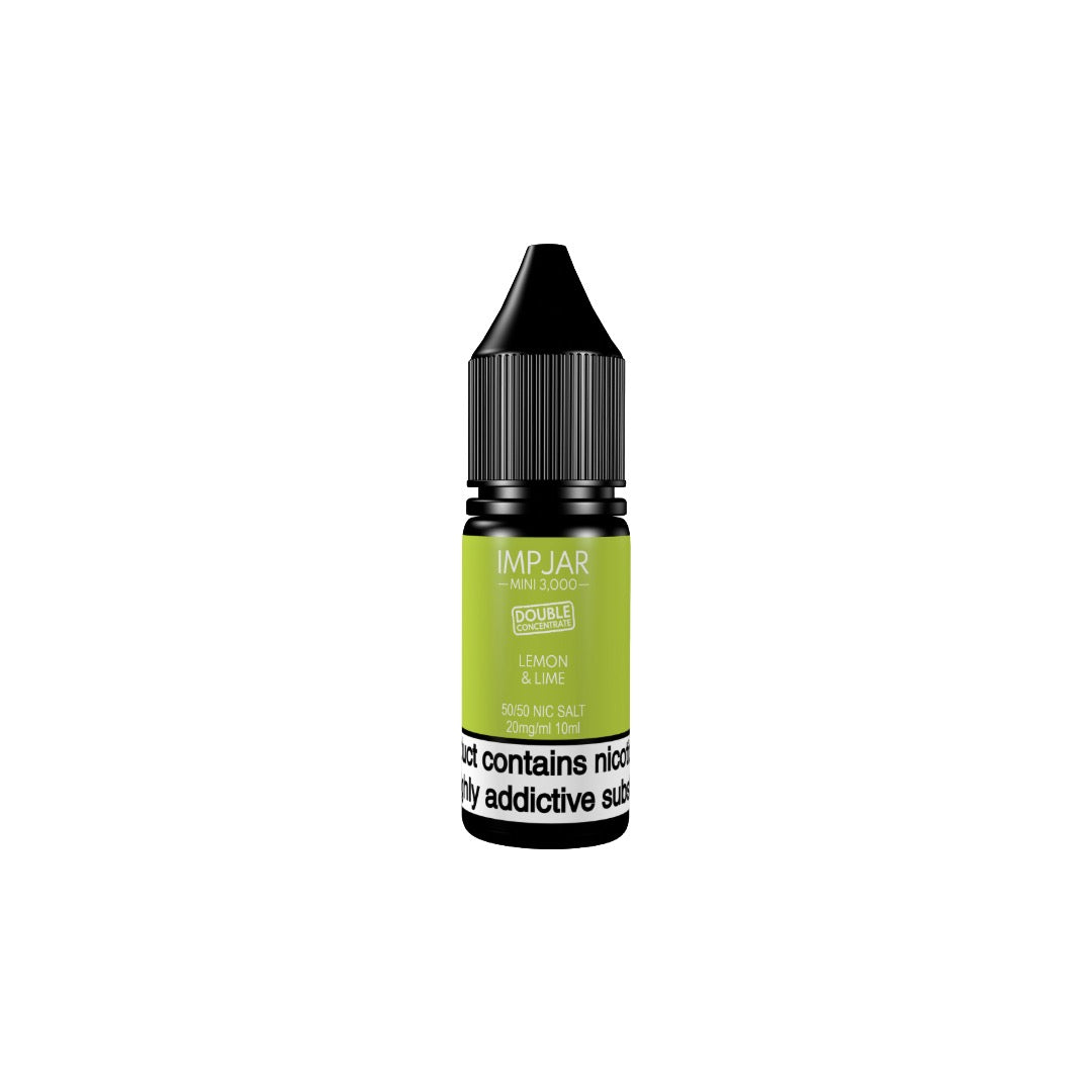 20mg Imp Jar Mini 3000 Double Concentrate 10ml Nic Salt (50VG/50PG)