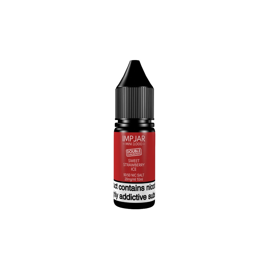 20mg Imp Jar Mini 3000 Double Concentrate 10ml Nic Salt (50VG/50PG)