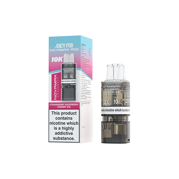 20mg Juicy Pod Novamax Prefilled Pods 10000 Puffs