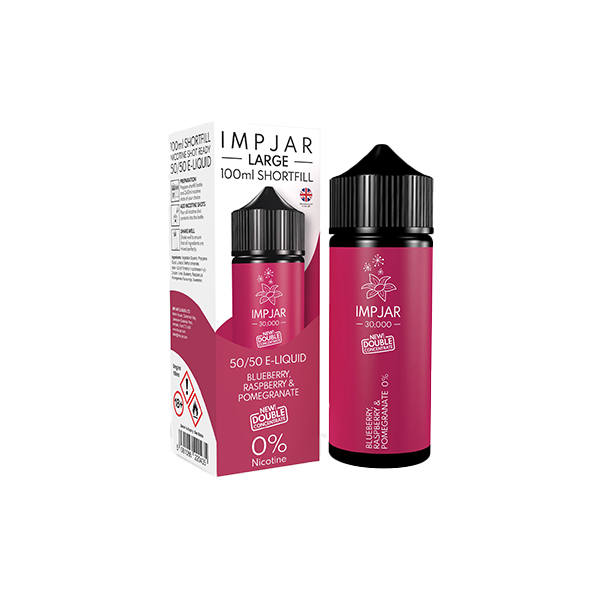 0mg Imp Jar Original 100ml Shortfill (50VG/50PG)