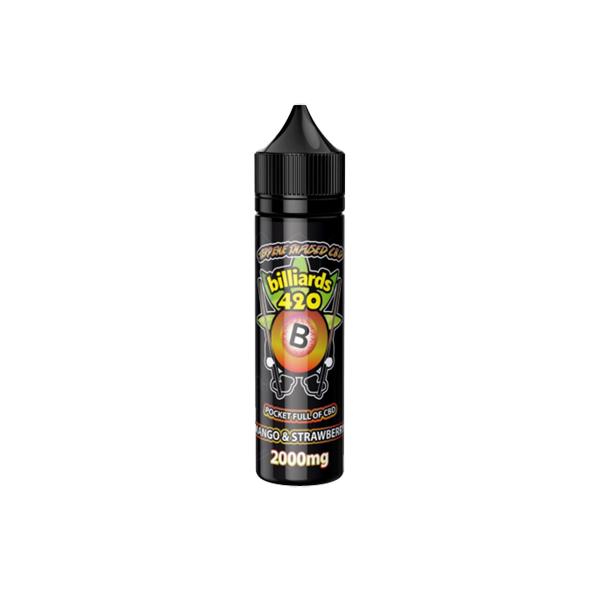 Billiards 420 Terpene Infused 50ml E-Liquid 2000mg CBD