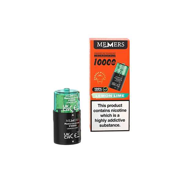 20mg Memers Wukong V10000 Prefilled Pods 10000 Puffs