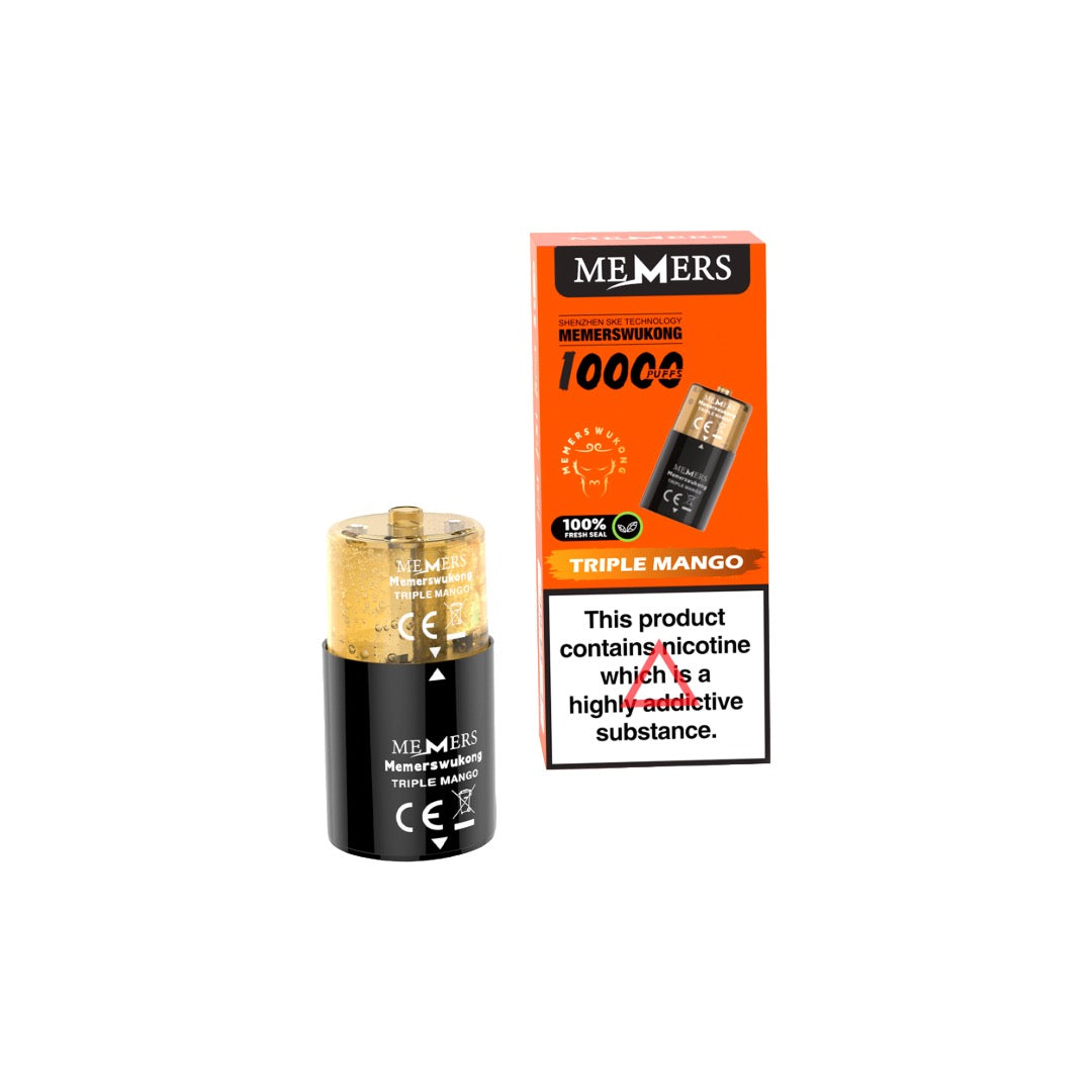 20mg Memers Wukong V10000 Prefilled Pods 10000 Puffs