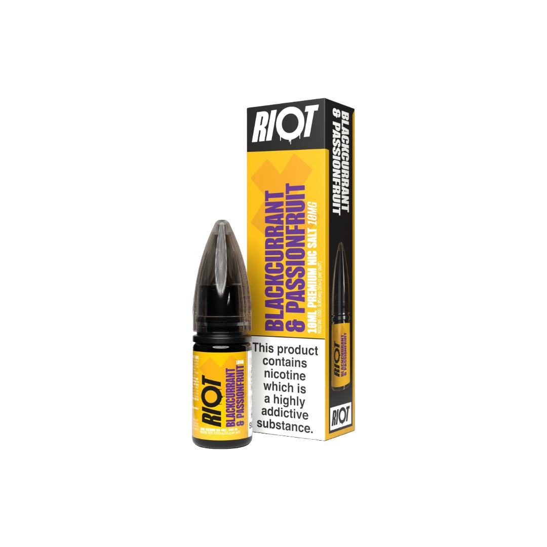 10mg RIOT X 10ml Nic Salts by Riot Squad (50VG/50PG)